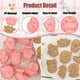 thumbnail image 2 of Juego de cortadores de galletas Cateissary Rosa, 2 of 6