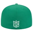 thumbnail image 4 of Men's New Era Kelly Green Philadelphia Eagles Super Bowl LIX Champions Historic Side Patch 59FIFTY Fitted Hat, 4 of 4