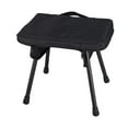 thumbnail image 2 of Taburete de Camping Zulema asiento silla de pesca ligero negro, 2 of 8