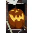 thumbnail image 3 of Halloween Jack o'Lantern, Vector (12x18 Wall Art Poster, Room Decor), 3 of 3