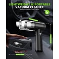thumbnail image 7 of TRAKAR Car Vacuum Cleaner,3 Speed 4-in-1 20000PA High Power Portable Rechargeable Vacuum Cleaner with LED Light and Multi-Nozzles for Car and Multi-scene Use, 7 of 7