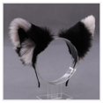 thumbnail image 1 of Furry Animal Cat Ears Diadema Cat Helmet Halloween Cosplay Party Soft, Color 15 brillar Electrónica, 1 of 3