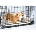 thumbnail image 2 of Soft Padded Fleece Pet Bed by 2PET Cushy Bed All Season Crate Pad for Your Pet’s Comfort Double Fleece Filling for Better Cushioning Waterproof, Easy to Clean Sturdy Border for Head Support - CPB1504, 2 of 9