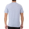 thumbnail image 2 of Men's Merino Wool Microweight Raglan T-shirt - Ash Gray - Large, 2 of 5