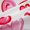 Pink Red White, variant on Homewish Cute Heart Loves Black Out Curtains,Happy Valentine'S Day Curtains Pack of 2 (42x63 Each),White Pink Bedroom Curtains For Girls Kids,Breathable Home Decor