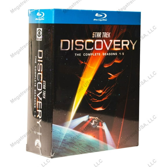 Star Trek Discovery Complete Series Seasons 1-5 (Blu-ray)