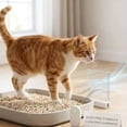 thumbnail image 6 of PawHalo Natural Tofu & Wood Fiber Cat Litter, 80% Tofu + 20% Wood Fiber, Low Dust, Strong Clumping, Up to 21 Days Odor Control, Plant-Based & Biodegradable, 5.5 lb Bag, 6 of 8