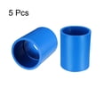 thumbnail image 3 of 40mm Straight Pipe Fitting Coupling Adapter Connector Blue ,5Pcs, 3 of 3