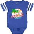 thumbnail image 3 of Inktastic I Love California with Ocean and Palm Trees Boys or Girls Baby Bodysuit, 3 of 5