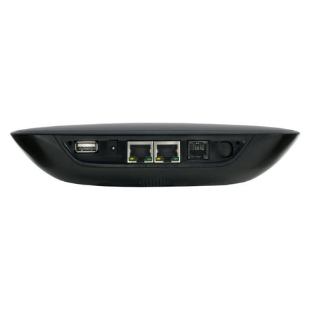 Ooma - Home Office Phone Bundle with 2 Lines, 3-Way Conferencing, and Internet Home Phone Service - Black