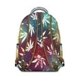 thumbnail image 3 of Marijuana Design College Backpack for Seminars - Durable Student Bookbag with Laptop Sleeve, Trendy Daypack for High School and University, Perfect Gift for Enthusiasts, 3 of 6