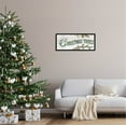 thumbnail image 2 of Stupell Industries Christmas Trees Ornate Letters Graphic Art Black Framed Art Print Wall Art, Design by Lil' Rue, 2 of 8
