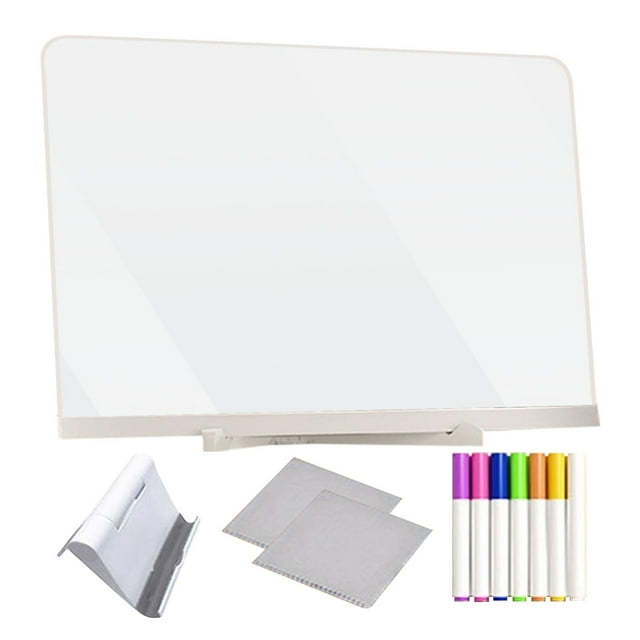 Magicboard Clear Drawing Board With A Cloth Light Drawing Board With Adjustable Holder And 12 Colorful Pens For Room Store Festival Present (1ml) Soot Remover Fireplace Pencil Backpack Shoe Cover