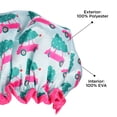 thumbnail image 2 of Danielle Creations Holiday Car Print Waterproof Shower Cap, 2 of 5