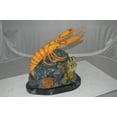 thumbnail image 5 of Nifao Lobster with Fish Bronze Statue – Home Decor Sculpture, 9"L x 18"W x 16"H, 5 of 17