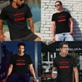 thumbnail image 3 of Greenyef Graphics I Cant I Have Plans In The Garage Men's T-Shirt (Black & Red, Medium), 3 of 6