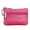 Hot Pink1, variant on Willtoo Small Leather Coin Purse Change Pouch for Women Men with Zip Key Ring