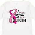 thumbnail image 4 of Inktastic Breast Cancer Awareness I Support My Grandma Pink Ribbon Boys or Girls Long Sleeve Toddler T-Shirt, 4 of 5