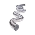 thumbnail image 4 of Deflect-O 240 in. L X 6 in. D Silver/White Aluminum Vent Hose, 4 of 4