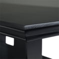 thumbnail image 6 of Home Square 2-Piece Wood 14" Rectangle Narrow Side Table Set in Black, 6 of 10