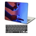thumbnail image 1 of KSK KAISHEK Hard Shell Case Cover Compatible 2021/2022/2023 Rel. MacBook Pro 14" with XDR Display Touch ID Type C + Black Keyboard Cover Model: A2779 M2 & A2442 M1 Red series 0652, 1 of 5