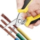 thumbnail image 1 of Tijeras Industriales Multiusos de Acero Inoxidable con Hojas Dentadas y Mango Ergonómico para Cortar Alambre, Metal, Plástico, Tela y Más., 1 of 1