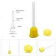 thumbnail image 4 of Yellow Mixing Tips 50 Pieces, 4.2mm, 1:1 Ratio. VPS Impression Material Mixing Tips, High-Performance, Universal Fit, 4 of 5