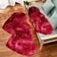thumbnail image 4 of Alfombra lavable antideslizante con forma de corazón para mesita de noche, 40 x 20 cm, para dormitorio, decoración del hogar, suave, regalo de San Valentín, lavable, para mesita de noche,, 4 of 9
