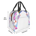 thumbnail image 3 of Honeii LGBT Gnomes Print Lunch Bag Women, Lunch Box Lunch Bag for Women Adult Men, Small Leakproof Cute Lunch Tote Large Capacity Reusable, 3 of 8