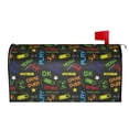 thumbnail image 3 of Fotbe Pixel Game Mailbox Covers Post Letter Box Cover Garden Decor Standard Size-25.5x21 in, 3 of 9
