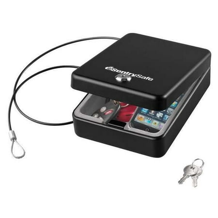 Sentry Safe Safe,Key,Steel,0.05 cu ft P005K