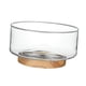thumbnail image 3 of para aperitivos, cuenco con Base de madera, bandeja de comida, cuenco para servir, bandeja para el hogar, encimera de cocina, panes, S Macarena Frutero de pedestal, 3 of 8