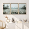 thumbnail image 3 of Lámina sobre lienzo SIGNWIN Misty White Wildflower Meadow 24x36x3 cm, 3 of 7