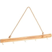 Yageerya Wooden Jewellery Hanger Hook Necklace Display Hanger Versatile Coat Rack Kitchen Utensils Hook