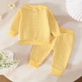 thumbnail image 6 of yboeqw Baby Girl Fall Clothes Cute Embroidery Long Sleeve Sweatshirt Casual Jogger Pants Set Toddler Winter Outfits 6-24 Months 2T 3T 4T,Size 3-6 Months, 6 of 7