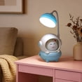 thumbnail image 5 of Weloille Cartoon Cat Table Lamp With Pen Holder 1 Piece, Soft Eye Protection LED Light, 3 Brightness Levels Adjustable, Multifunctional Desk Lamp for Bedroom Office Study Work Reading, 5 of 6