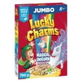 thumbnail image 1 of Lucky Charms Cereal, Jumbo, 1 of 11