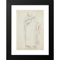 thumbnail image 2 of John Flaxman 17x24 Black Modern Framed Museum Art Print Titled - Aspasia, Priestess, Palazzo Giustiniani, Rome (1787), 2 of 5
