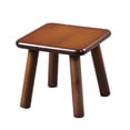 thumbnail image 2 of Taburete portátil para , gruesos para piernas, deslizante, , taburete bajo, reposapiés, asiento duradero, silla para sala Cuadrado Marrón Cuadrado perfecl Banco pequeño, 2 of 8