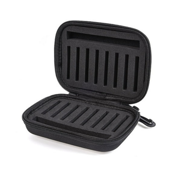 Fishing Hook Carry Bag Metal Jigs Spinner Sequins Baits Bag Foam Tackle Bag Fly Spoon Baits Storage Hard Lures Case