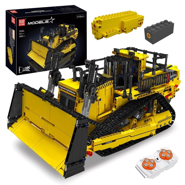 Set de construcción Mould King Bulldozer Technique con 1508 piezas