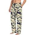 thumbnail image 3 of Kdxio Game Controller Print Men's Sleep Pajama Pant Lounge Pants with Pockets, 3 of 8
