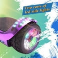 thumbnail image 6 of Hoverstar ul2272 Hoverboard All-Terrain LED Flash Wide All Terrian Wheel with Bluetooth Speaker, 6 of 8