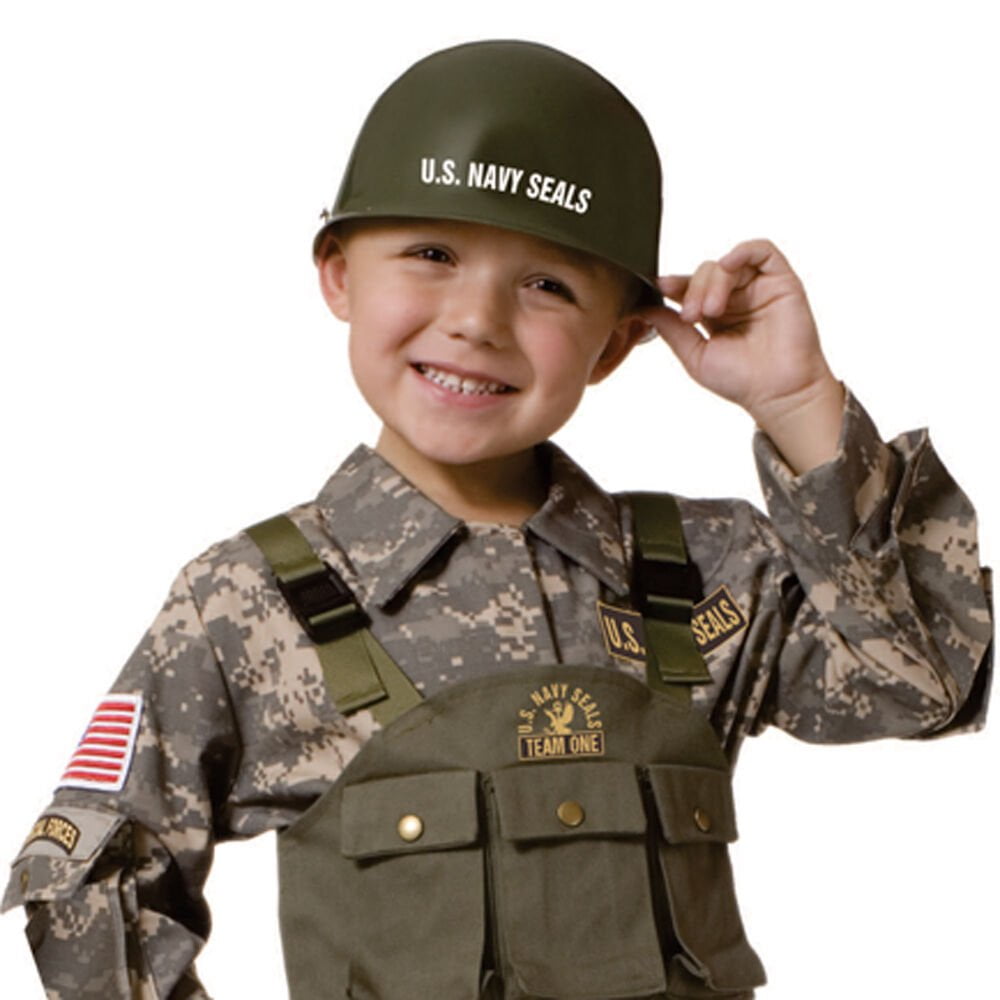 Dress Up America Army Helmet for Kids Special Forces Military