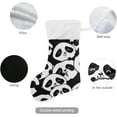 thumbnail image 3 of GZHJMY Christmas Stockings 1PCS,Cute Baby Pandas Big Xmas Stockings Gift Decorations and Party Supplies,Used for Fireplace Decoration Socks Christmas Tree Decoration, 3 of 7