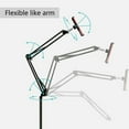 thumbnail image 4 of DODOING 360° Rotation Tablet Floor Stand Holder, Angle Height Adjustable Foldable Boom Arm Overhead Phone Mount for Sofa Bed Use, Compatible with 4''-10.6'' Phone ,Tablet, E-Readers, 4 of 8
