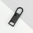 thumbnail image 1 of 5 Pieces Black Zipper Repair Pulls, Replacement Zip Tabs, Zipper Fastener, Suitcase, Backpack, Zipper Repair Tab, 1 of 4