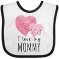 thumbnail image 3 of Inktastic I Love My Mommy Boys or Girls Baby Bib, 3 of 4