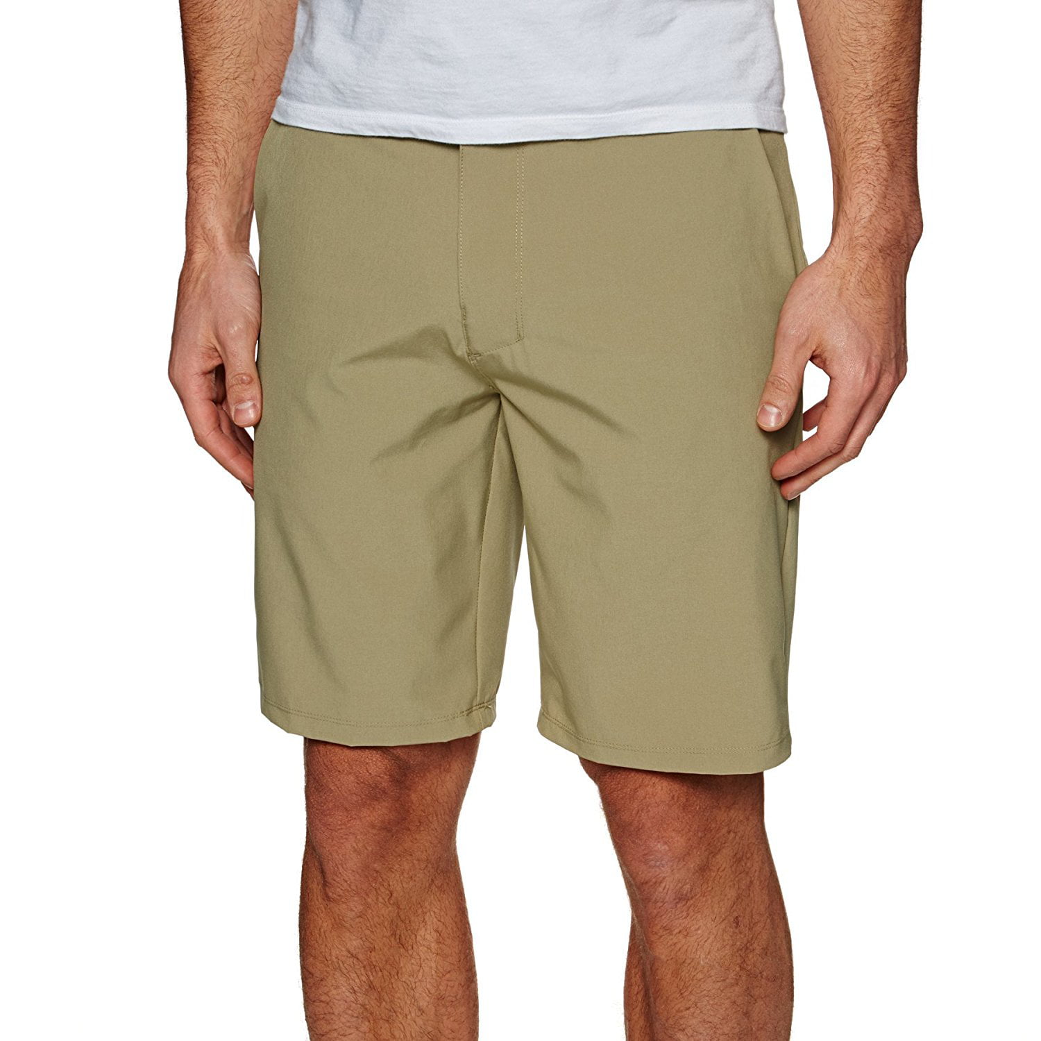 Khaki Hurley Phantom Flex Hybrid Shorts 