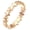 Rose Gold, variant on Women's Stainless Steel Stackable Star Shape Eternity Band Rings Simple Statement Jewelry Gift Black Size 8
